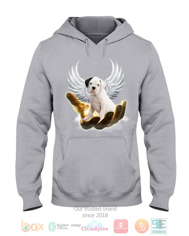 White Boxer Golden Hand Heaven Wings 2D shirt hoodie 1 2 3 4 5 6 7 8 9 10 11 12 13