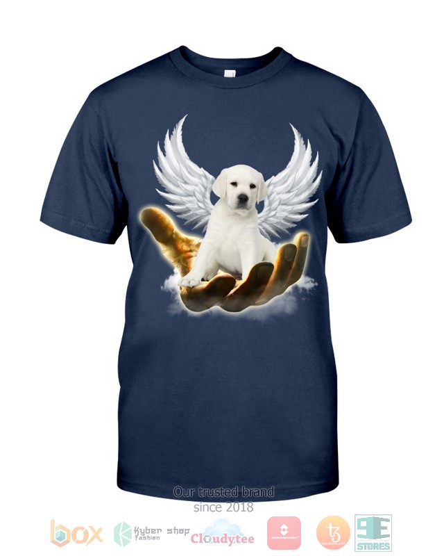 White Labrador Golden Hand Heaven Wings 2D shirt hoodie 1 2 3 4 5 6 7 8