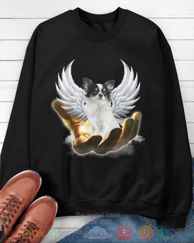 HOT White Long Haired Chihuahua Golden Hand Heaven Wings 2D shirt, hoodie 13 White Long Haired Chihuahua Golden Hand Heaven Wings 2D shirt hoodie 1 2 3 4 5 6 7 8 9 10 11 12
