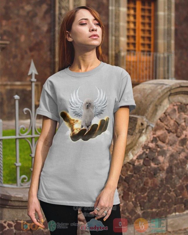 HOT White Standard Poodle Golden Hand Heaven Wings 2D shirt, hoodie 3 White Standard Poodle Golden Hand Heaven Wings 2D shirt hoodie 1 2