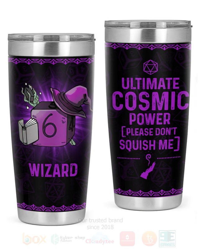 Wizard Ultimate Cosmic Power Tumbler