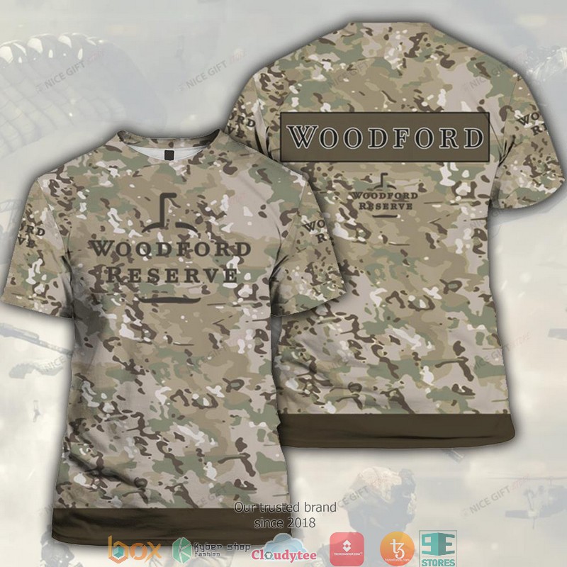 Woodford Reserve Camouflage 3D T shirt