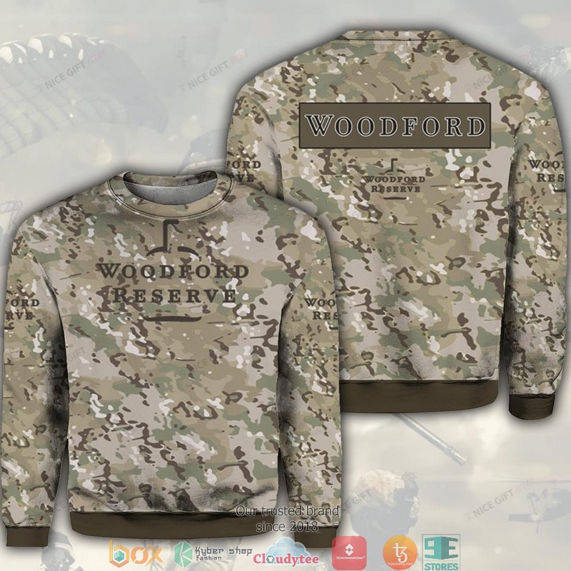 Woodford Reserve Camouflage Crewneck Sweatshirt