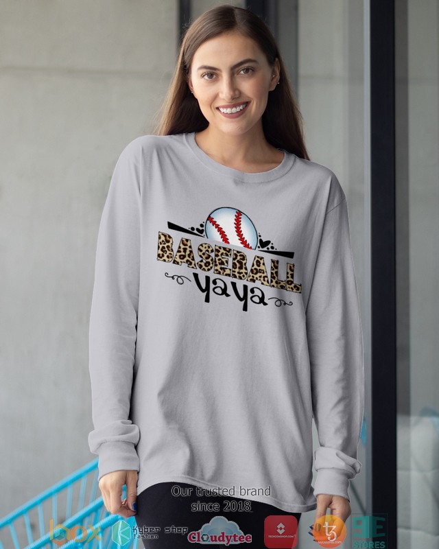 Yaya Baseball leopard pattern 2d shirt hoodie 1 2 3 4 5 6 7 8 9 10 11 12 13 14 15