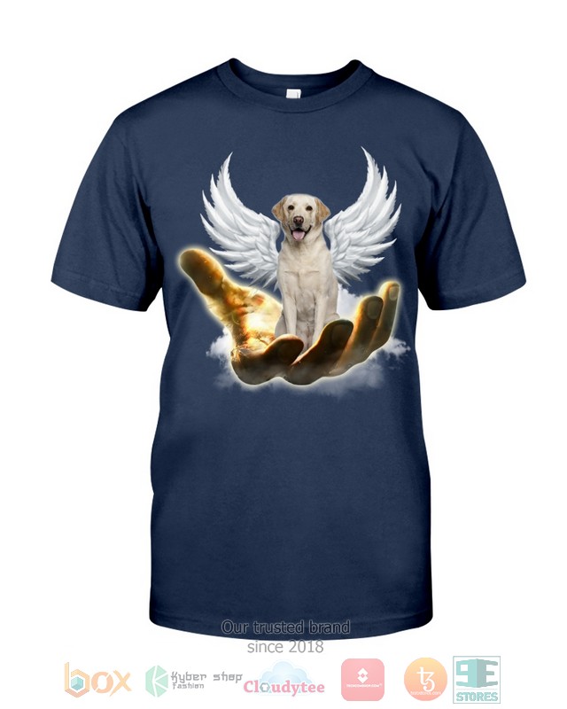 Yellow Labrador Golden Hand Heaven Wings 2D shirt hoodie 1 2 3 4 5 6 7 8