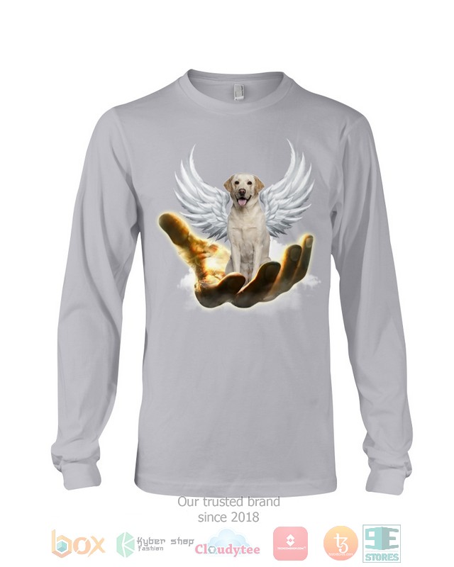 Yellow Labrador Golden Hand Heaven Wings 2D shirt hoodie 1 2 3 4 5 6 7 8 9 10 11 12 13 14 15 16 17 18