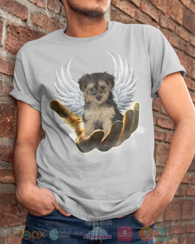 HOT Yorkipoo Golden Hand Heaven Wings 2D shirt, hoodie 4 Yorkipoo Golden Hand Heaven Wings 2D shirt hoodie 1 2 3
