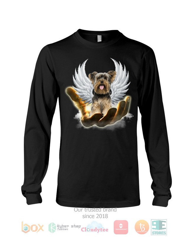 Yorkshire Terrier Golden Hand Heaven Wings 2D shirt hoodie 1 2 3 4 5 6 7 8 9 10 11 12 13 14 15 16 17 18 19 20