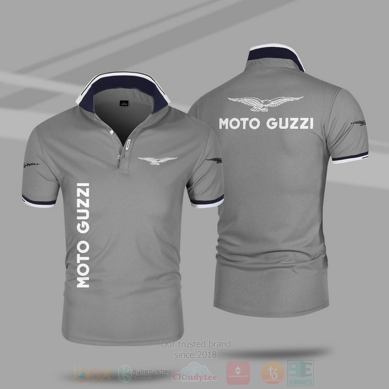 BEST Moto Guzzi Premium All Over Print Polo Shirt 8 Moto Guzzi Premium Polo Shirt 1 2 3 4 5 6 7
