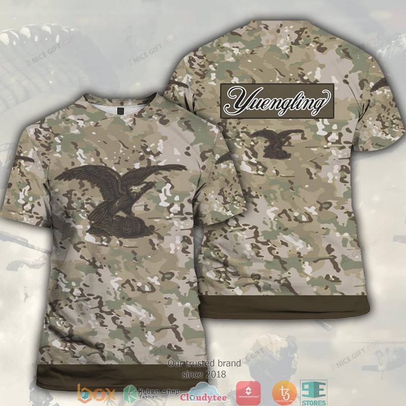 Yuengling Camouflage 3D T shirt