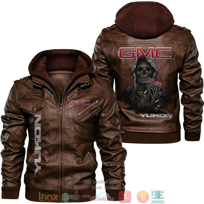 Yukon GMC Death God Leather Jacket 2 Yukon GMC Death God Leather Jacket 1