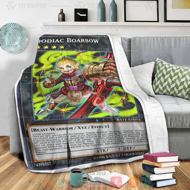 Zoodiac Boarbow Soft Blanket 1