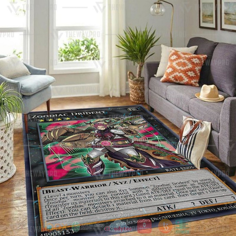 Zoodiac Drident Rectangle Rug