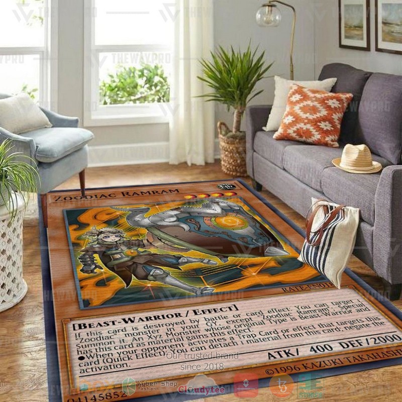 Zoodiac Ramram Rectangle Rug