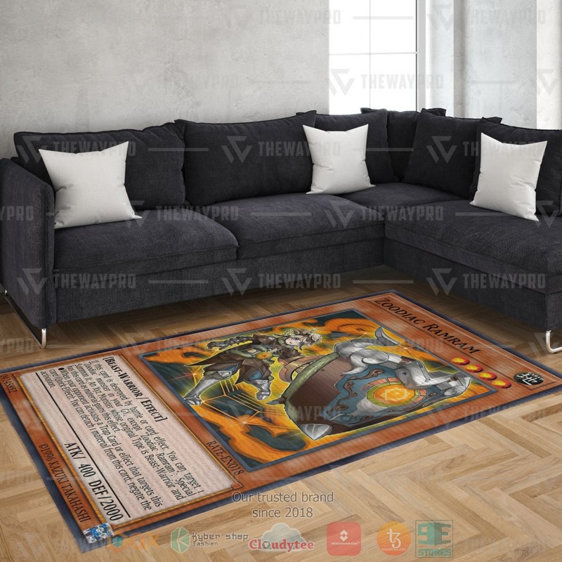 Zoodiac Ramram Rectangle Rug 1