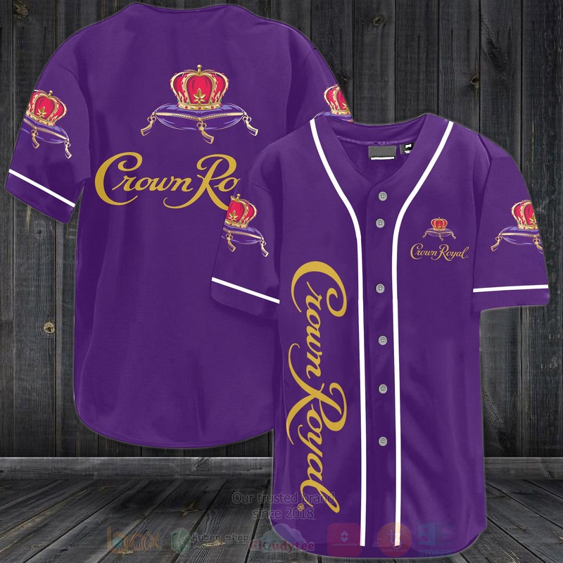 Crown Royal Baseball Jersey Shirt
