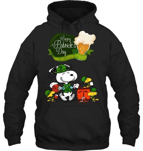 HOT Snoopy Happy Patrick's Day Good luck 2d shirt, hoodie 5 mockup 4