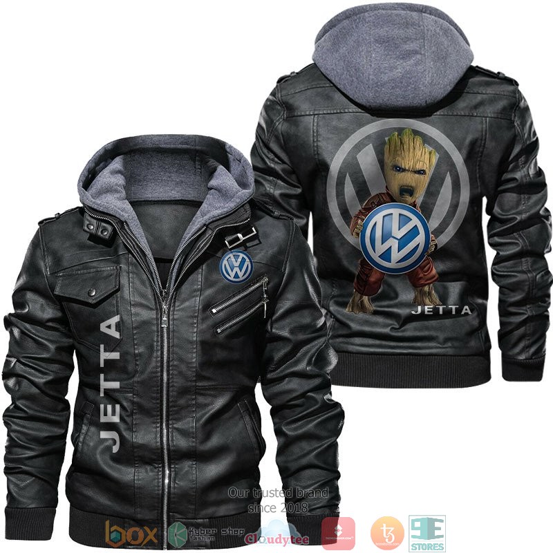 Jetta Baby Groot Leather Jacket