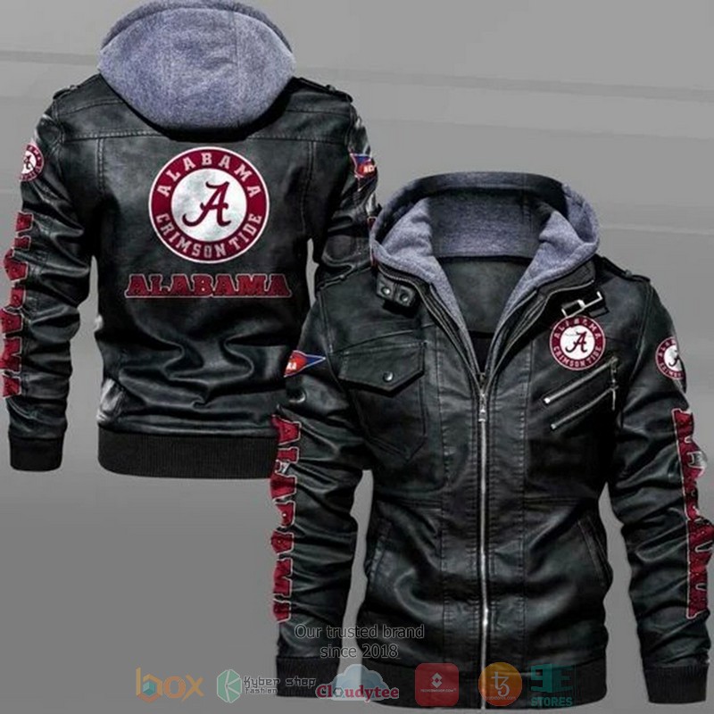 Alabama Crimson Tide NCAA Leather Jacket
