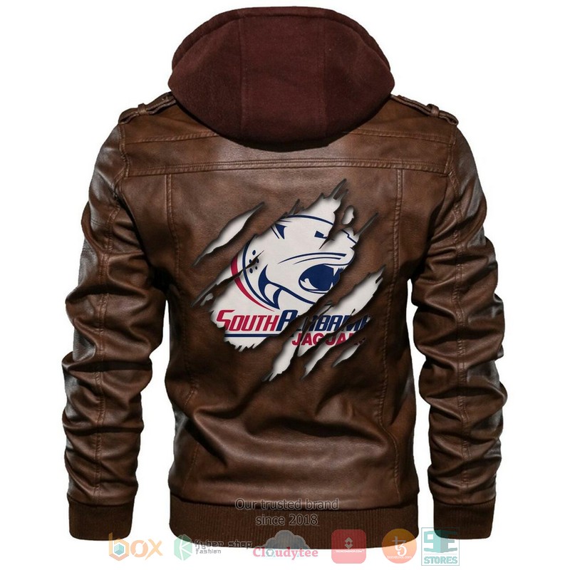South Alabama Jaguars NCAA Leather Jacket