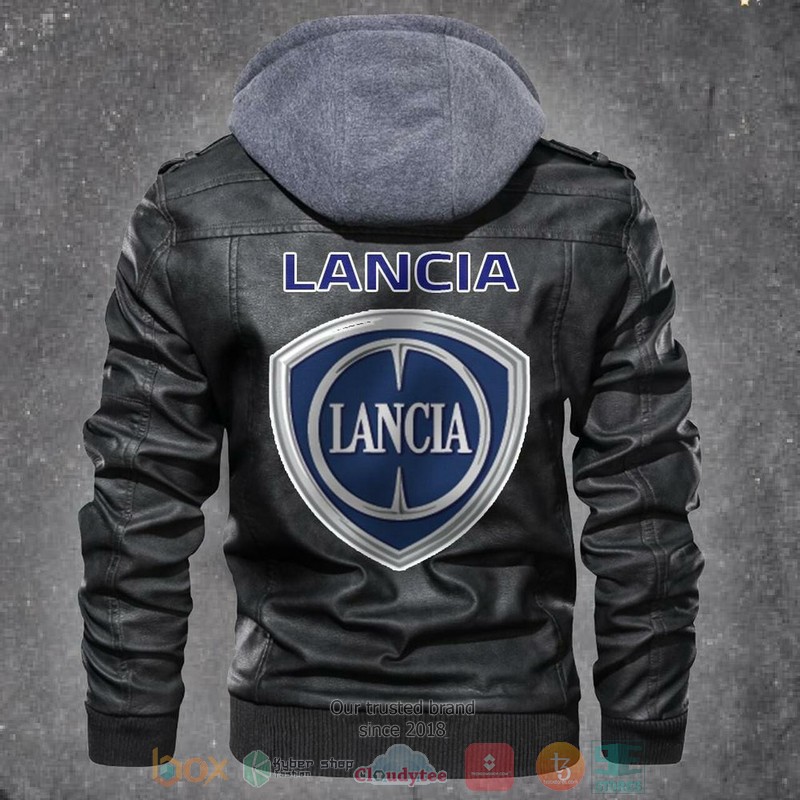 Lancia Automobile Car Leather Jacket