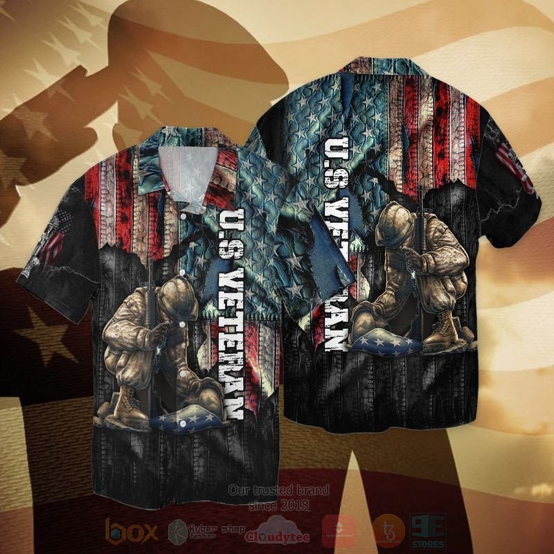 BEST 4th of July Independence Day Memorial Day American Veteran All Over Print Aloha Shirt 3 4th of July Independence Day Memorial Day American Veteran Short Sleeve Hawaiian Shirt