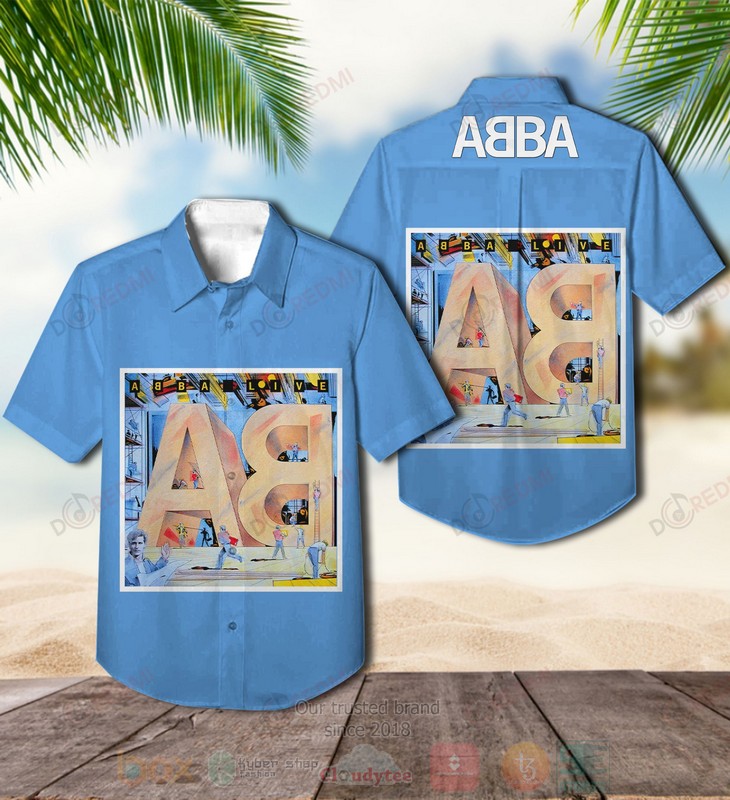 ABBA Live Hawaiian Shirt
