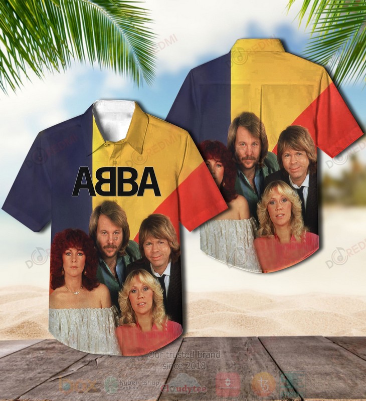 ABBA Members Hawaiian Shirt