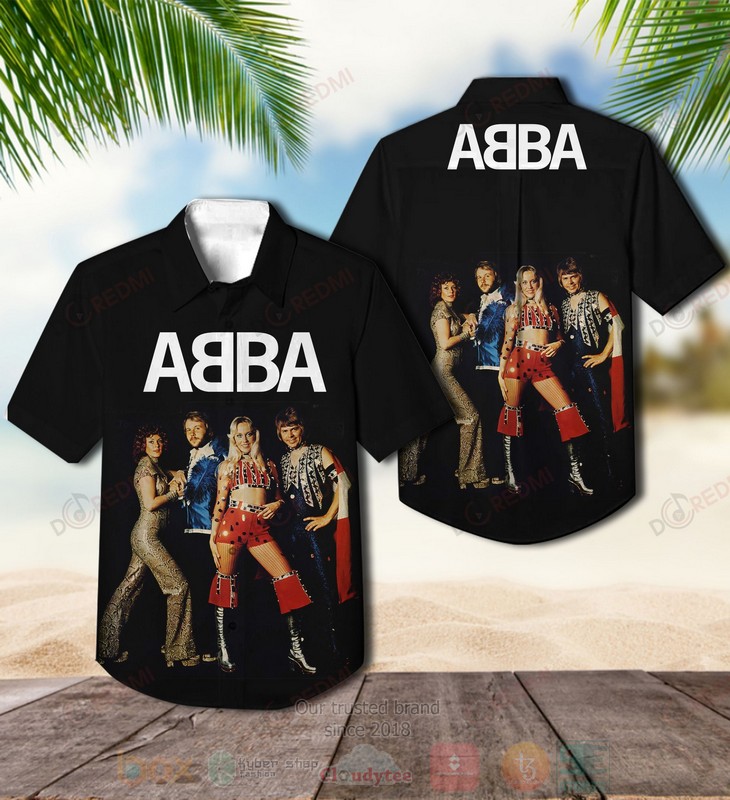 ABBA Members Style Hawaiian Shirt