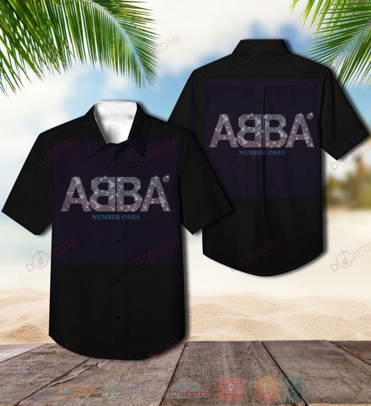 ABBA Number Ones Hawaiian Shirt