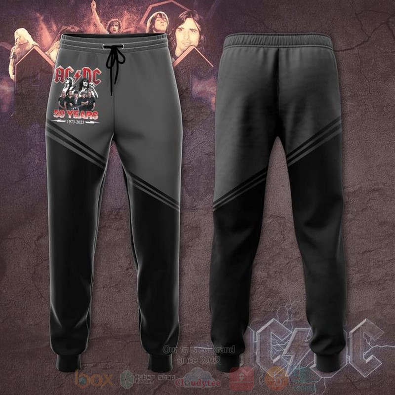 BEST AC DC Band 50 Year 1973-2023 Hoodie, Shirts 2 AC DC Band 50 Year 1973 2023 Hoodie Shirt 1