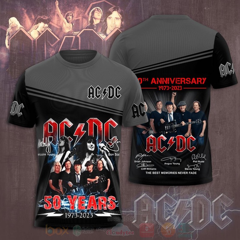 BEST AC DC Band 50 Year 1973-2023 Hoodie, Shirts 5 AC DC Band 50 Year 1973 2023 Hoodie Shirt 1 2 3 4
