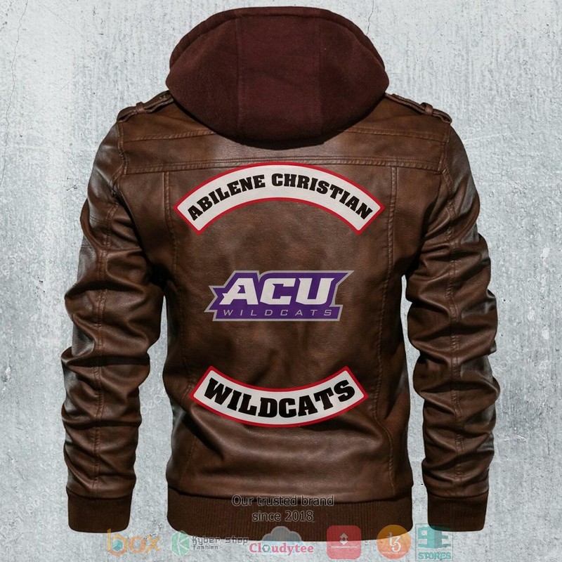 Abilene Christian Wildcats NCAA Football Leather Jacket