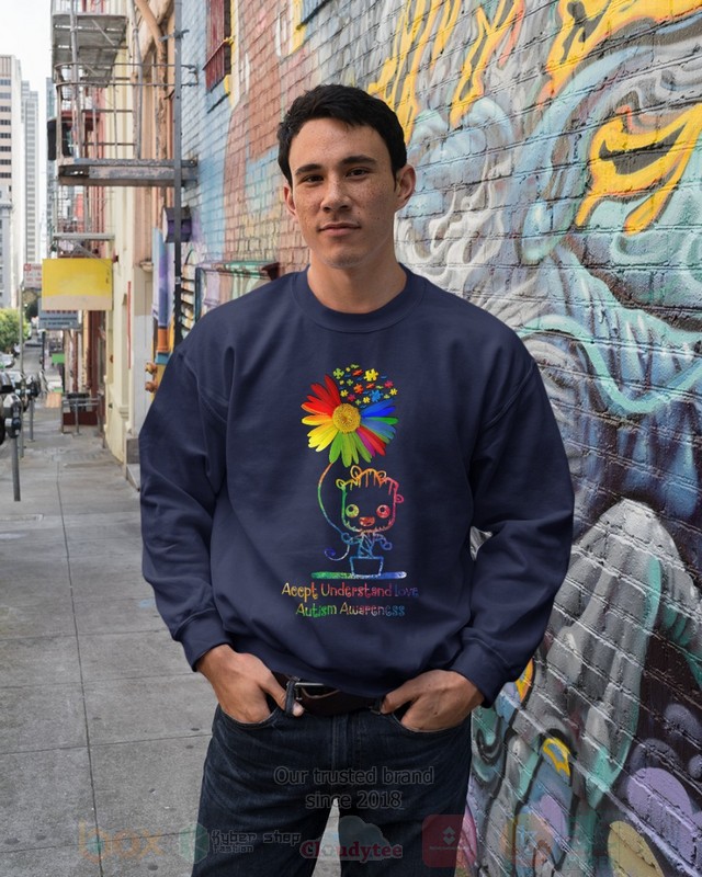 Accpt Understand Love Autism Awarenrss Flower Hoodie Shirt 1 2 3 4 5 6 7 8 9 10 11
