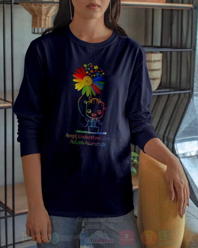 Accpt Understand Love Autism Awarenrss Flower Hoodie Shirt 1 2 3 4 5 6 7 8 9 10 11 12 13 14 15
