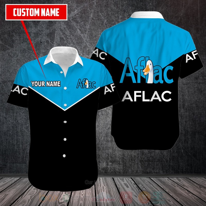 Aflac Custom Name Hawaiian Shirt