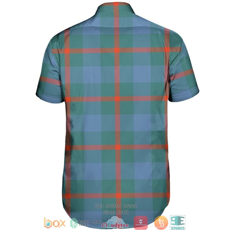 Agnew Ancient Tartan Short Sleeve Hawaiian Shirt 3 Agnew Ancient Tartan Short Sleeve Hawaiian Shirt 1 2