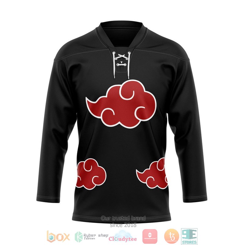 Akatsuki Black Hockey Jersey Shirt 7 Akatsuki Black Hockey Jersey Shirt
