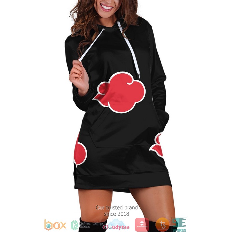 Akatsuki Hoodie Dress 4 Akatsuki Hoodie Dress