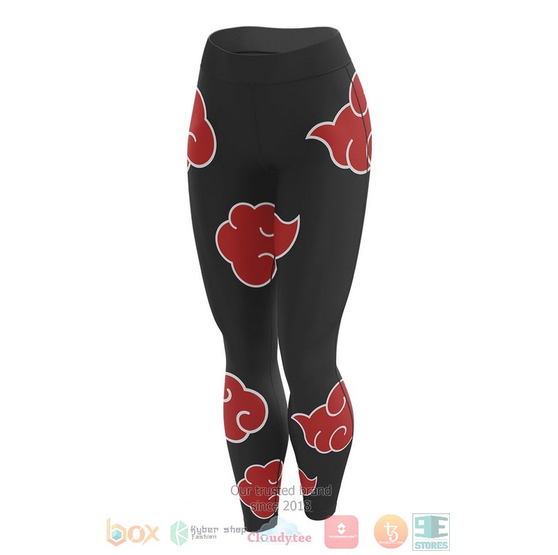 NEW Akatsuki Unisex Leggings Tights 3 Akatsuki Unisex Leggings 1 2