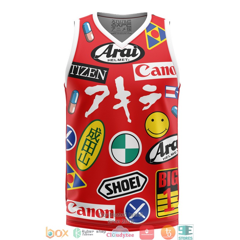 Akira Full Decals Basketball Jersey