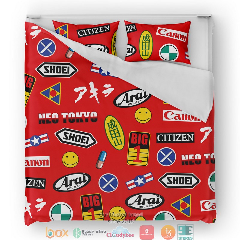 Akira Full Decals Bedding Set