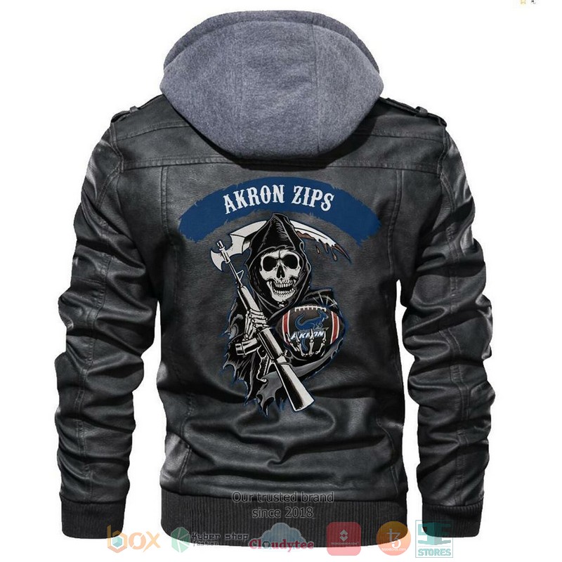 Akron Zips NCAA Football Sons Of Anarchy Leather Jacket