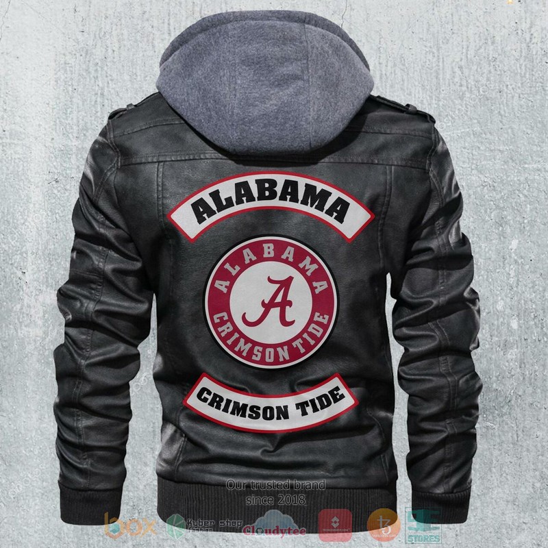 Alabama Criimson Tide NCAA Football Leather Jacket