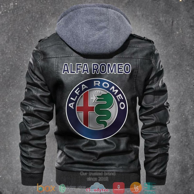 Alfa Romeo Automobile Car Motorcycle Leather Jacket