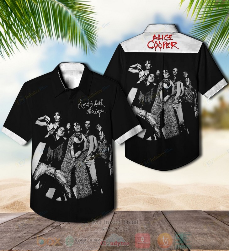 Alice Cooper Band Love It to Death Hawaiian shirt