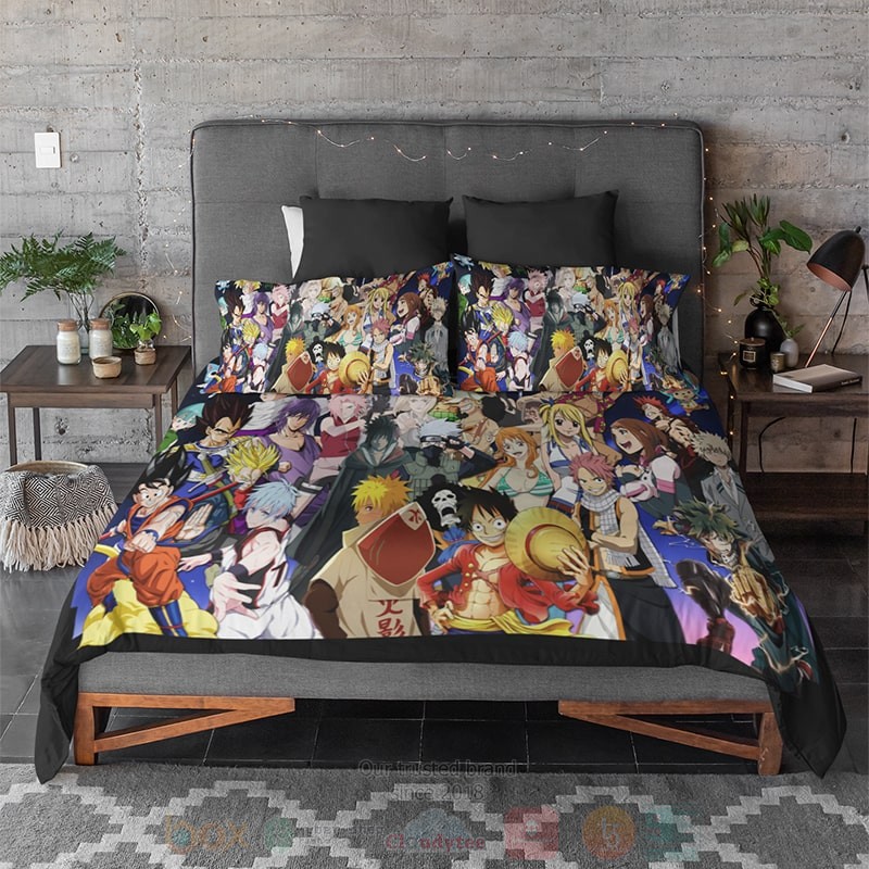 All Manga Love Anime Style Bedding Set 1