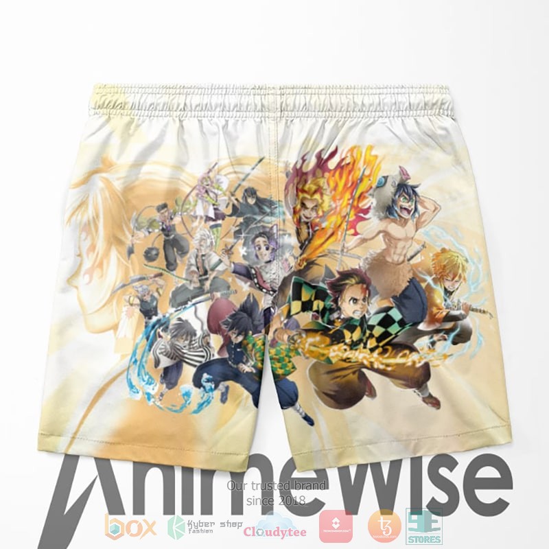 HOT All Star Demon slayer Beach Shorts 2 All Star Demon slayer shorts 1