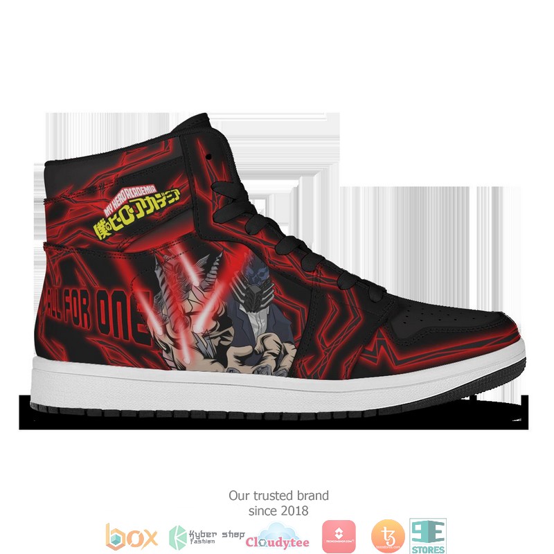 All for One Air Jordan High Top Sneaker 2 All for One Air Jordan High Top Sneaker 1