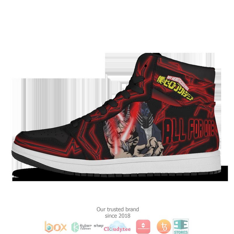 All for One Air Jordan High Top Sneaker 3 All for One Air Jordan High Top Sneaker 1 2